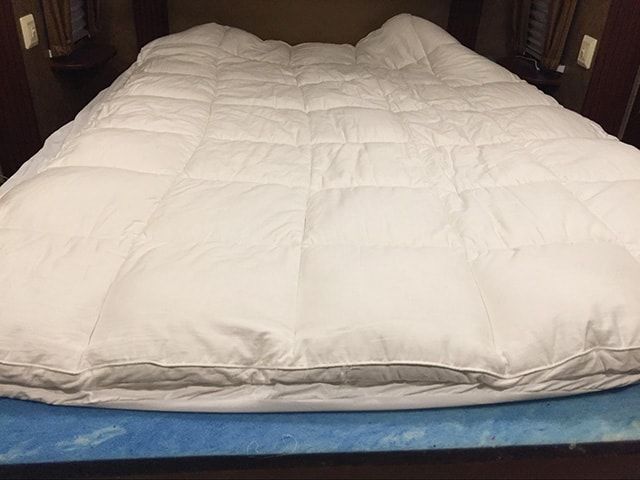 dual layer mattress topper king