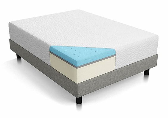 sleep trends gel memory foam 9 inch mattress