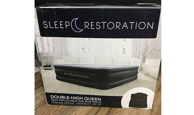 sleep restoration queen size air mattress