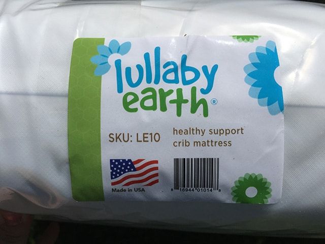 lullaby earth healthy support crib mattress origional white