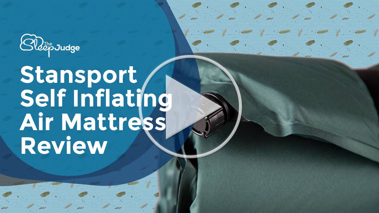 stansport full self inflating single high air mattress