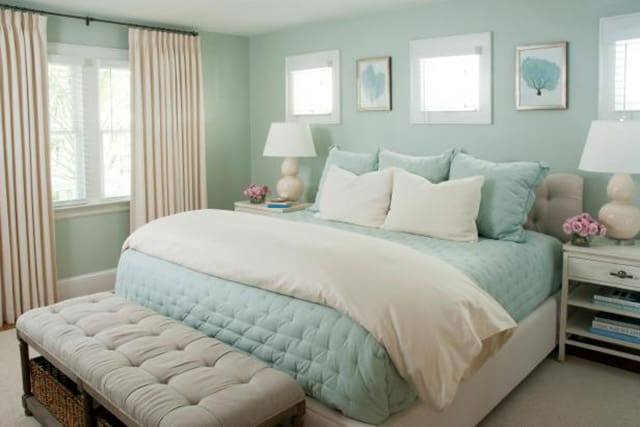 Light Soft Green Bedroom Decorating Ideas