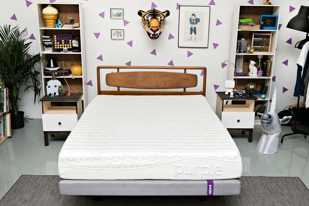 support purple mattress on box spring