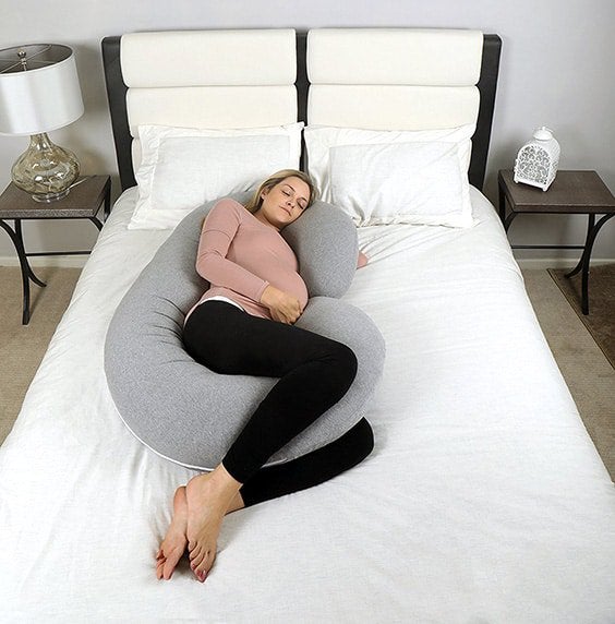 pregnancy pillow bed