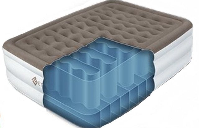 water inside air mattress