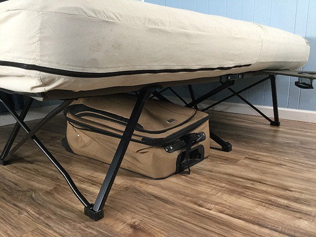 air mattress cot frame