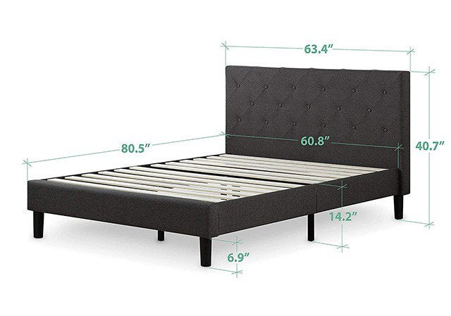 standard cot size in inches