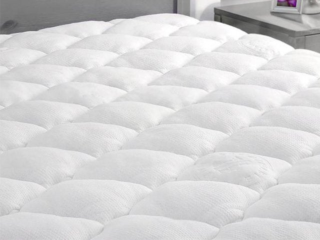 eluxury bamboo pillow top mattress pad