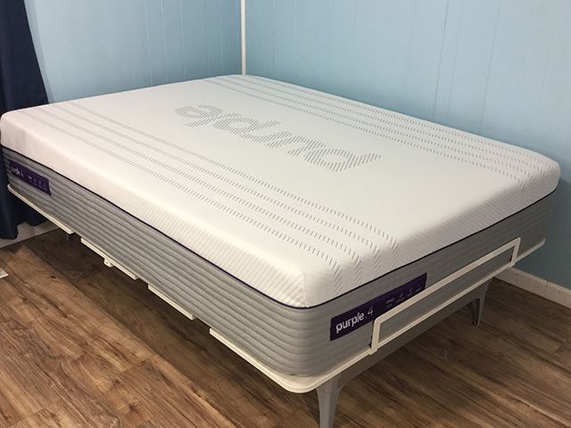 thickness of new purple mattress