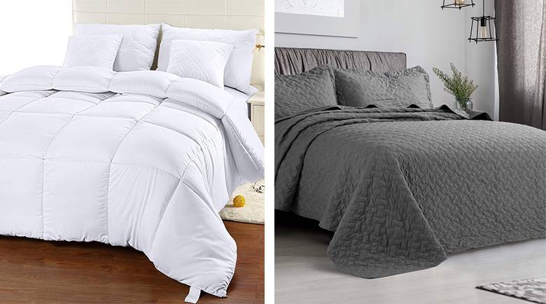 coverlets and comforters
