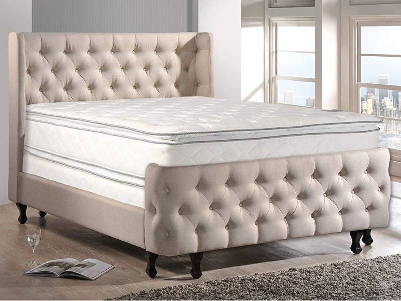 double pillow top mattress height