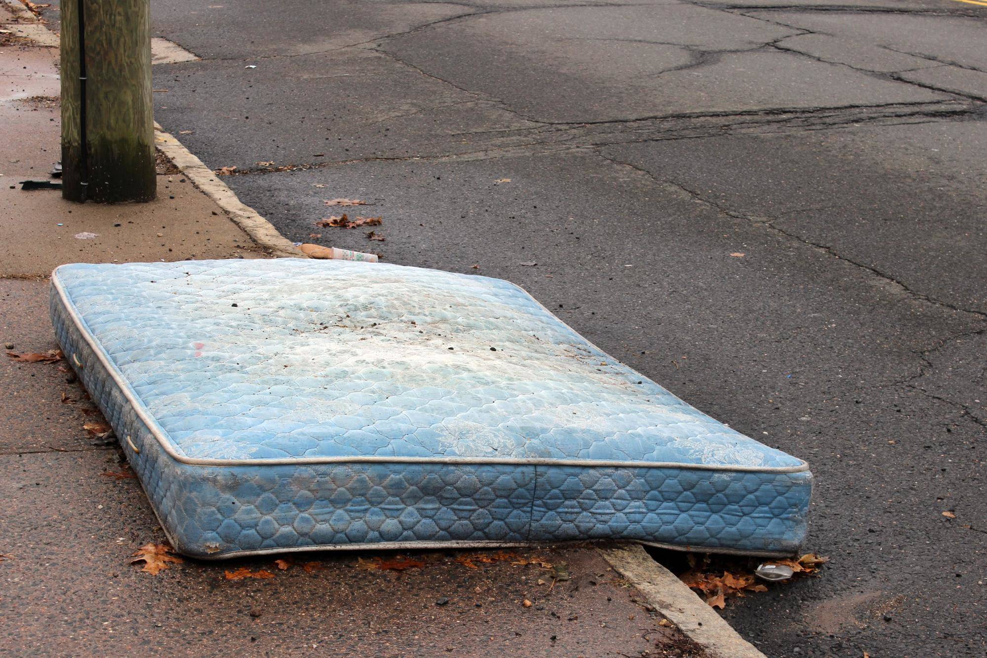 old latex mattress seems too firm