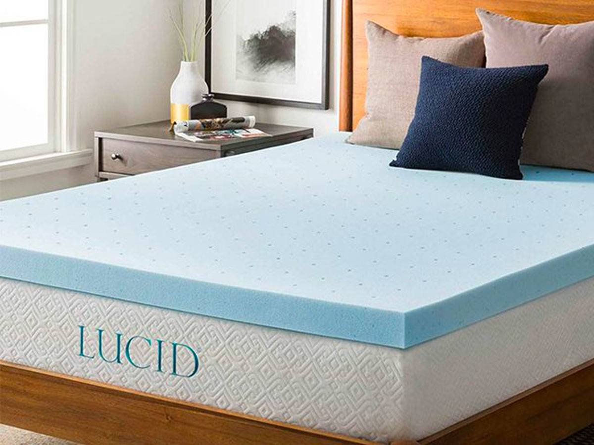 gel memory foam mattress topper with 3inch density