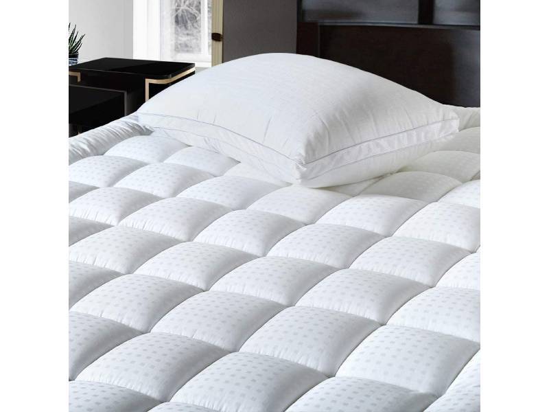 sleepmade latex mattress pad topper