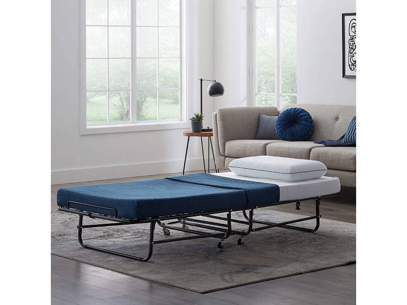 rollaway folding bed with mattress