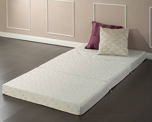 discount mattress 4 inch trifold memory foam