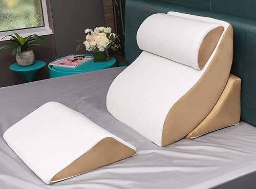 Bed Rest Pillow Wedge Shape 