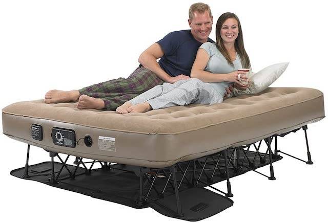 width of twin air mattress with frame