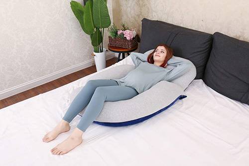 Wedge Pillow with an Arm Hole - Radon
